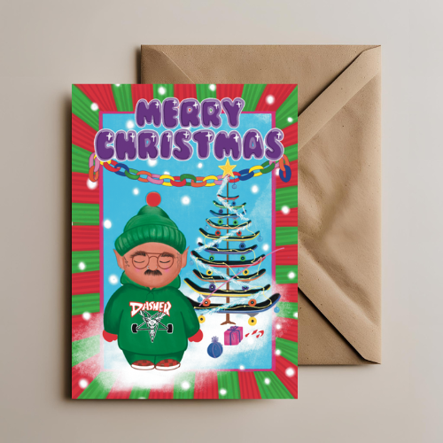 Christmas Elf Card - Ralph