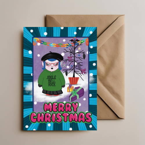 Christmas Elf Card -Shay