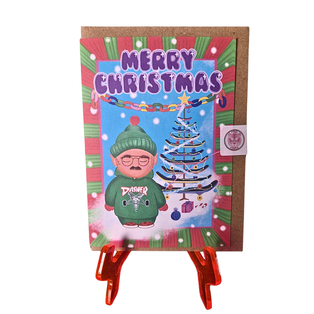 Christmas Elf Card - Ralph