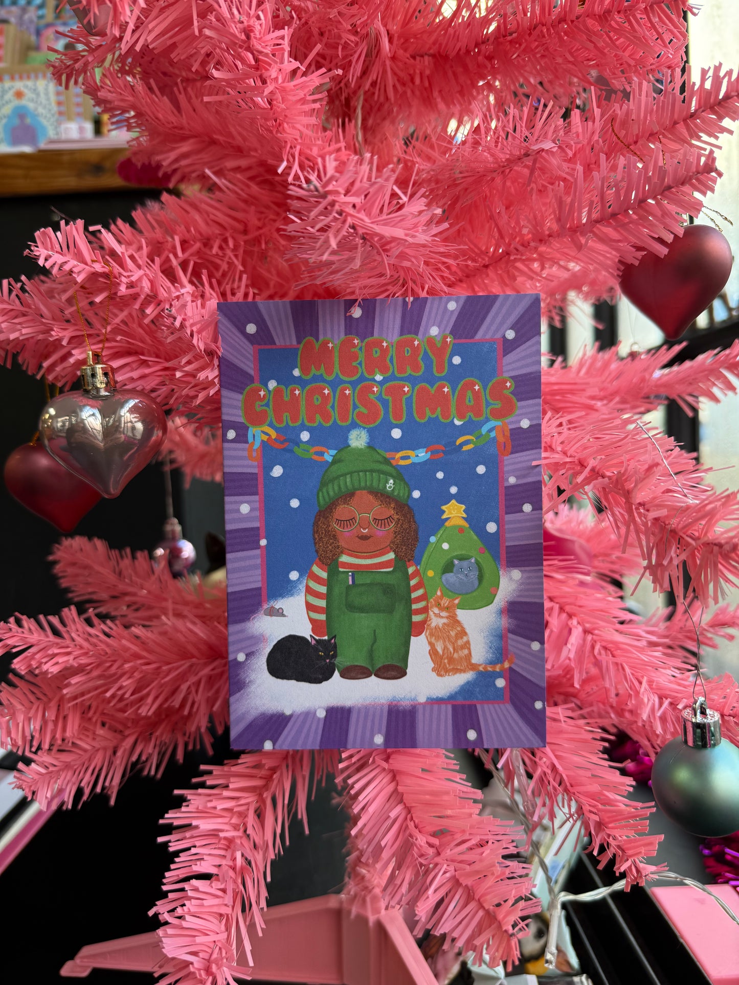 Christmas Elf Card - Bam