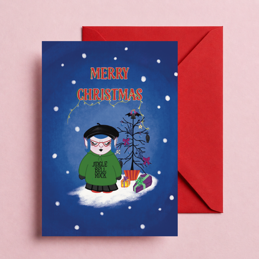 Christmas Elf Card -Shay